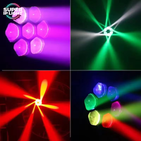Projecteur mobile Bee Eye 7x40W RGBW DMX RDM 8-58 °   Zoom pour Fête Disco DJ Scène