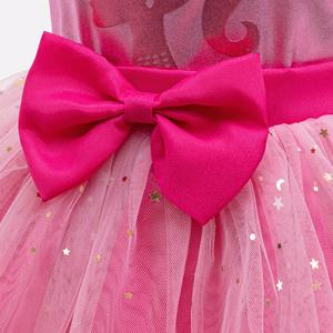 Dreamy Babi Princess <span class=keywords><strong>Fancy</strong></span> Party Dress Girls Puffy Tulle Vestido de baile sin mangas para niños Cumpleaños y rendimiento - Product Image 4