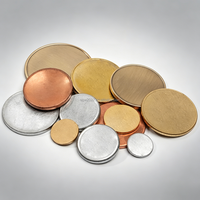 Pièce de monnaie en cuivre plaqué or et argent, vierge, personnalisable OEM avec conception gratuite