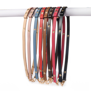Sangles en cuir de vache réglables, 1.8cm, en cuir de vache, pour pochette à bandoulière - Product Image 2