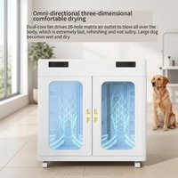 Ventes directes usine : Séchoir automatique intelligent pour animaux de compagnie en plastique de haute qualité, silencieux et sûr, personnalisable