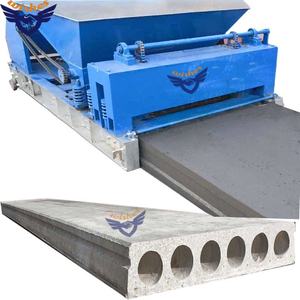 Machine de fabrication de panneaux de plancher en béton préfabriqué à âme creuse de 15 cm x 60 cm pour la construction de cadres résidentiels et commerciaux - Product Image 2