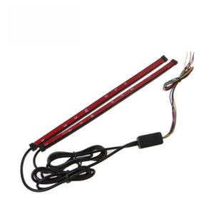 Tira de Luces LED para Motocicleta, DC 12V, Tira Flexible DRL, Tiras LED de Doble Color, Luces Estroboscópicas para Automóvil - Product Image 3