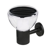 Lampe murale solaire LED étanche IP65 3.2V 6AH pour l'extérieur, la cour, l'entrée, le couloir, le passage, le poteau de portail