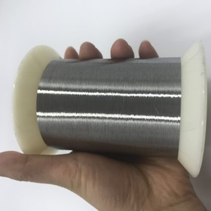 Filamento de <span class=keywords><strong>Microalambre</strong></span> de Acero Inoxidable 316L, Eje de Precisión, Fuente de Luz Brillante, Fabricantes, Modelo WS316L, Origen Hebei - Product Image 1