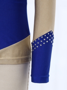 Trajes de Patinaje Artístico sobre Hielo para Niños de 6 a 16 Años, Tops para Competencia de Patinaje, Entrenamiento y Danza Lírica - Product Image 5