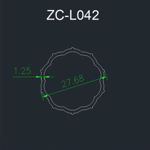 Tringle à <span class=keywords><strong>rideaux</strong></span> romaine moderne de luxe L042, 6 m de long, noir, or, blanc, <span class=keywords><strong>double</strong></span> rail à <span class=keywords><strong>rideaux</strong></span> avec accessoires à anneaux, en métal - Product Image 6