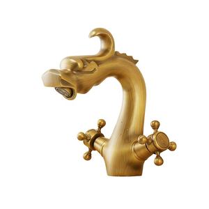 Wholesale Deck Mounted Animal Shape Antique <strong>Dragon</strong> <strong>Faucet</strong> for Bathroom - Product Image 1