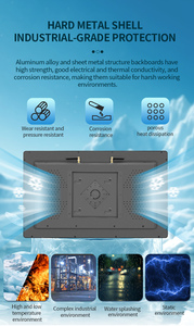 หน้าจอสัมผัสแบบ Capacitive สำหรับอุตสาหกรรม ขนาด 10.1 13.3 15.6 18.5 21.5 นิ้ว  แบบฝังในตัว  จอภาพ TFT LCD  รองรับ VGA/DVI/USB  มีสินค้าในสต็อก  รองรับการสัมผัส 10 จุด - Product Image 4