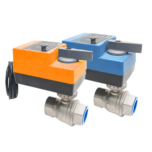 Winvall <span class=keywords><strong>12V</strong></span> DC động cơ hoạt động 2 cách điện SS304 Van cơ giới thiết bị truyền động tay cầm Van điều khiển lưu lượng nước - Product Image 6