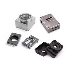 Carcasa de cámara con marco de aluminio personalizado, fresado CNC y acabado anodizado mate - Product Image 1