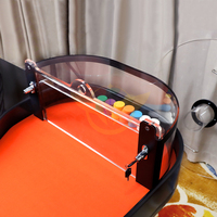 YH Casino Pokertisch-Zubehör - Spezielle Transparente Acryl-Chipbox für Roulettetische
