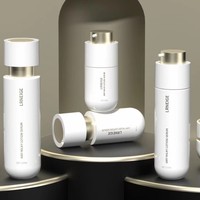 30g 50g 100g 30ml 50ml 100ml 120ml compte-gouttes sérum huile bouteille en verre pompe lotion blanc mat soins de la peau ensembles d'emballage