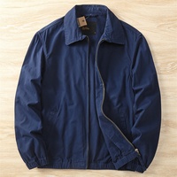 Blouson Bomber Homme Automne – Nouveau Style Décontracté Chic Vintage Coupe Ample Qualité Supérieure Col Revers