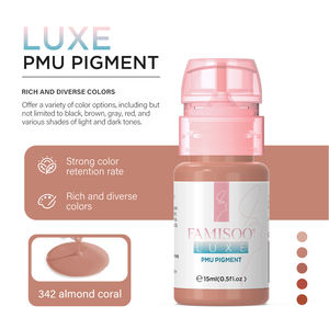 Tinta <span class=keywords><strong>de</strong></span> Maquillaje Permanente Orgánica para Cejas, Labios y Piel, Solución Líquida <span class=keywords><strong>de</strong></span> Pigmentos, Micropigmentos Veganos, Libres <span class=keywords><strong>de</strong></span> Crueldad Animal, <span class=keywords><strong>de</strong></span> Larga Duración - Product Image 5