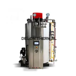 Top Burning Industrial Gas Oil Fired Once Through Steam Boiler