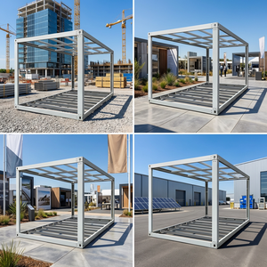 Sistema de Montaje Profesional de Acero Galvanizado, Casas Prefabricadas Portátiles, Estructura de Contenedor para Construcción <span class=keywords><strong>Modular</strong></span> - Product Image 2