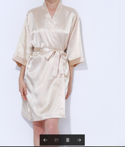 FUNG Expédition Rapide 3019 Personnalisé Satin De Soie Filles De Mariage Solide Demoiselle D'honneur Robes De Mariée - Product Image 3