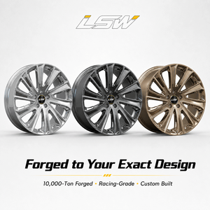 LS8031 Custom Forged Aluminum Alloy Rims Machined Multi <b>Spoke</b> 19 Inch Aftermarket <b>Wheels</b> Fit For BMW Audi Mercedes Etc. - Product Image 5