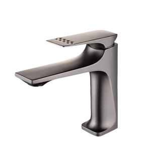 Grifo de Baño Monomando de Presión Atmosférica Yao Peng Gris Metálico con Válvula de Cerámica para Agua Fría y Caliente para Lavabo de Encimera - Product Image 3