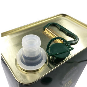 Atacado Custom Empty Tinplate <span class=keywords><strong>Can</strong></span> Metal Container 5 Litros Virgin Comestível <span class=keywords><strong>Oil</strong></span> Tin <span class=keywords><strong>Can</strong></span> Food Grade <span class=keywords><strong>Oil</strong></span> Packaging Tin for Olive <span class=keywords><strong>Oil</strong></span> - Product Image 2