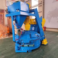 Mélangeur de béton planétaire 15KW GRC UHPC 330L avec trémie élévatrice pour la production de béton préfabriqué, UHPC et céramique réfractaire