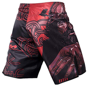 Pantalones Cortos de MMA Sublimados, Material Spandex/Poliéster, Unisex para Adultos - Product Image 3