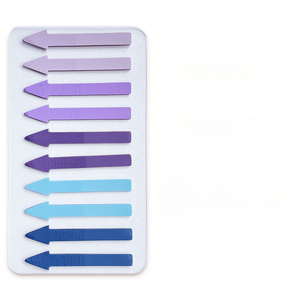 Notas Adhesivas con Flecha Indicadora de PET Ultrafino, Personalizables con Logotipo, Translúcidas, con Índice de Color, Autoadhesivas, Resistentes al Agua, Pequeñas - Product Image 2