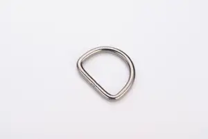 Manufacturer's Direct Sales Of Silver 38mm D Ring Iron 304 316 Stainless Steel