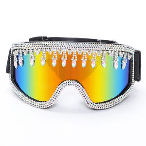 2025 nuovo stile tattico moto da equitazione occhiali a goccia d'acqua pendente trapano Anti-impatto occhiali da sci con protezione per gli occhi - Product Image 6