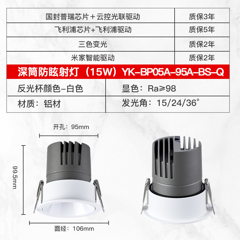 Chip Cree de 3000K + controlador de corriente constante