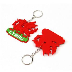 <b>Personalized</b> Custom Silicone Rubber Keyring Cartoon 3D Soft Pvc <b>Keychain</b> for Promotion - Product Image 3