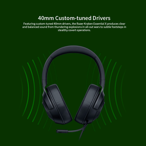 Đối với <span class=keywords><strong>Razer</strong></span> <span class=keywords><strong>Kraken</strong></span> x thiết yếu có dây Gamer Tai nghe over-ear Tai nghe chơi game để sử dụng chơi game - Product Image 5