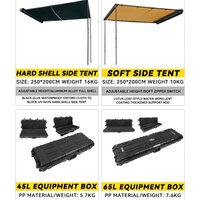 Accessoires pour Jetour T2, kit de carrosserie, intérieur, extérieur, accessoires 4x4, galerie de toit, échelle pliante tout-terrain, boîte latérale