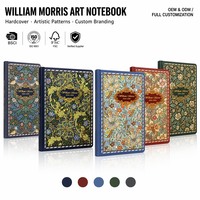 Diario Vintage Vine Song con Páginas a Color, Tapa Dura con Estampado Dorado, Cuaderno Exquisito, Regalo Perfecto