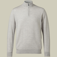 Pull en laine 100% personnalisé pour homme, à manches longues, demi-zip, col montant, tricot d'hiver, cardigan, style business décontracté