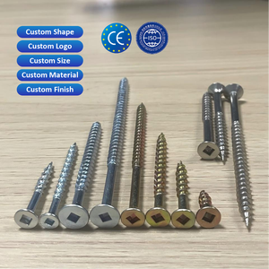 Vis autotaraudeuses à tête fraisée carrée impériale, sur mesure, pour le bois, fabriquées en Chine, fournisseur de vis pour le bois - Product Image 1