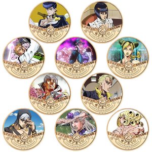 10 Monete Commemorative in Metallo Placcato Oro del Cartone Animato Giapponese 'Le Bizzarre Avventure di <span class=keywords><strong>Jojo</strong></span>' - Product Image 1