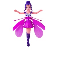 Avión de Juguete RC Recargable por USB KK 2025, Muñeca Voladora con Sensor de Mano, Aeronave Voladora con Sensor Infrarrojo para Niñas
