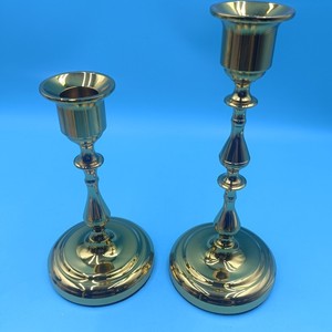 French Vintage Gold <b>Candlestick</b> Metal Candle Holder Durable Home Decoration Wedding Prop - Product Image 1