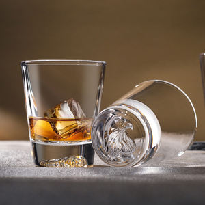 ईगल डिजाइन शॉट ग्लास 50 मिलीलीटर कस्टम लोगो मोटी भारी आधार वोदका व्हिस्की टेक्विला एस्प्रेसो की स्पिरिट - Product Image 6