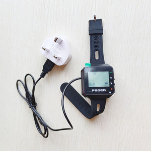 GP2015W caricatore pocksag pager ricevitore testo orologio da polso cercapersone 137-930mhz multilingue con cavo programma ID per sistema di chiamata - Product Image 5
