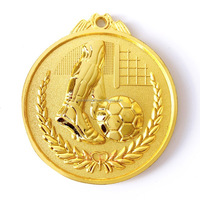 Médailles Sportives de Football Personnalisées WD en Alliage de Zinc Or Argent Bronze Fournitures Scolaires pour Trophées et Récompenses de Coupe de Football de Club Américain