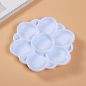 <span class=keywords><strong>Palette</strong></span> et plateau en plastique en forme de fleur BEST pour la peinture acrylique/<span class=keywords><strong>aquarelle</strong></span> des enfants, 8,3 cm - Product Image 4