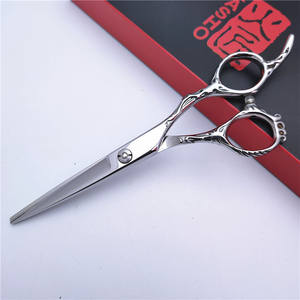 กรรไกรตัดผมอิโนะอุเอะ 440C สแตนเลสสตีล ใบมีดคม ด้ามยาว กรรไกรซอยผม กรรไกรตัดผมตรง อุปกรณ์ช่างตัดผมมืออาชีพ - Product Image 4