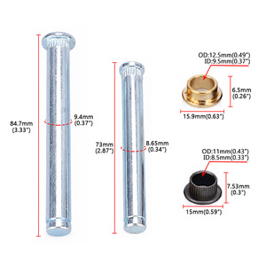 CNSPEED ชุดซ่อมบูชบานพับประตูเหล็กสำหรับรถบรรทุกดอดจ์ แรม 94-01 ติดตั้งง่าย - Product Image 5