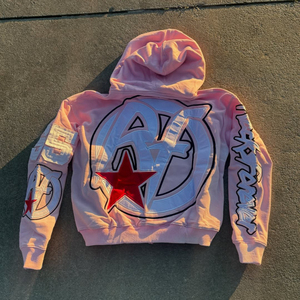 Fabricants de vêtements Sweat à capuche personnalisé Logo Patch Broderie Zip up Sweats à capuche surdimensionnés Hommes pour Streetwear - Product Image 5