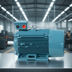 มอเตอร์อุตสาหกรรมแบบอะซิงโครนัส 3 เฟส รุ่น WEG W20 W21 W22 กำลังไฟ 22KW 30KW 45KW แรงดันไฟฟ้า 380V 400V โครงเหล็กหล่อ - Product Image 4