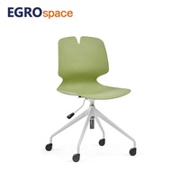 Chaise de conférence EGROspace pivotante et pliable pour salle de réunion, formation, bureau et visiteurs