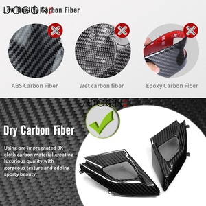 Remplacement de la garniture alvéolée du pare-brise pour Toyota <span class=keywords><strong>GR</strong></span> <span class=keywords><strong>Yaris</strong></span> 2025+ en fibre de carbone, déflecteur d'eau du coffre avant, conduit de capot, gouttière de pluie - Product Image 6